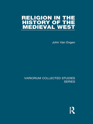 cover image of Religion in the History of the Medieval West